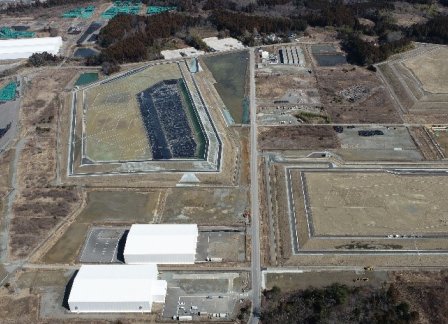 福島県内中間貯蔵事業の土壌貯蔵施設(大熊2工区)(大熊4工区)