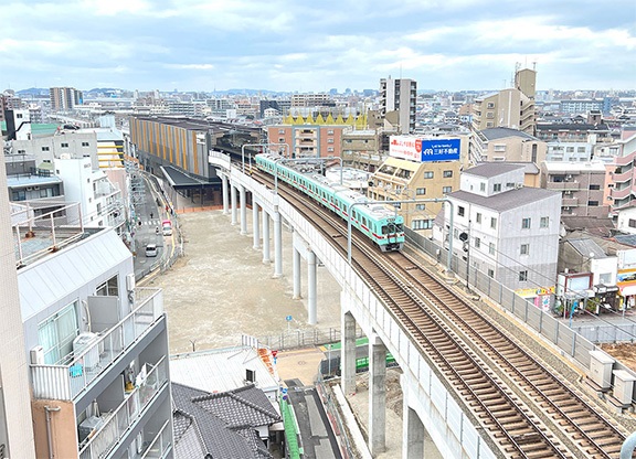 西鉄雑餉隈高架